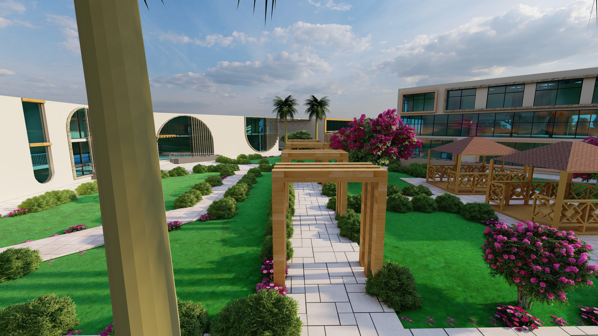 奥恩残疾人康复中心丨埃及开罗丨Mariam Muhammad-7