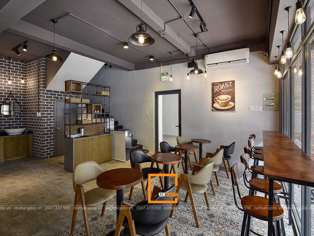 Thủ Đức咖啡店装修工程丨越南胡志明市丨KenDesign-25