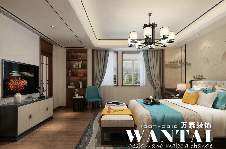 
泰安乐活小镇280㎡别墅装修效果图 -5