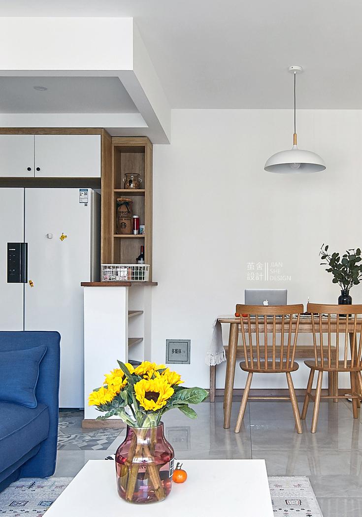 二手房翻新,明亮温暖的小户型改造-30