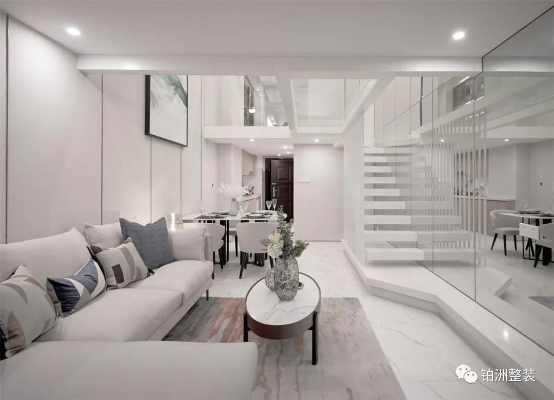 启东财富广场loft样板房软装设计【铂洲设计出品】设计师李强&崔志昊-10