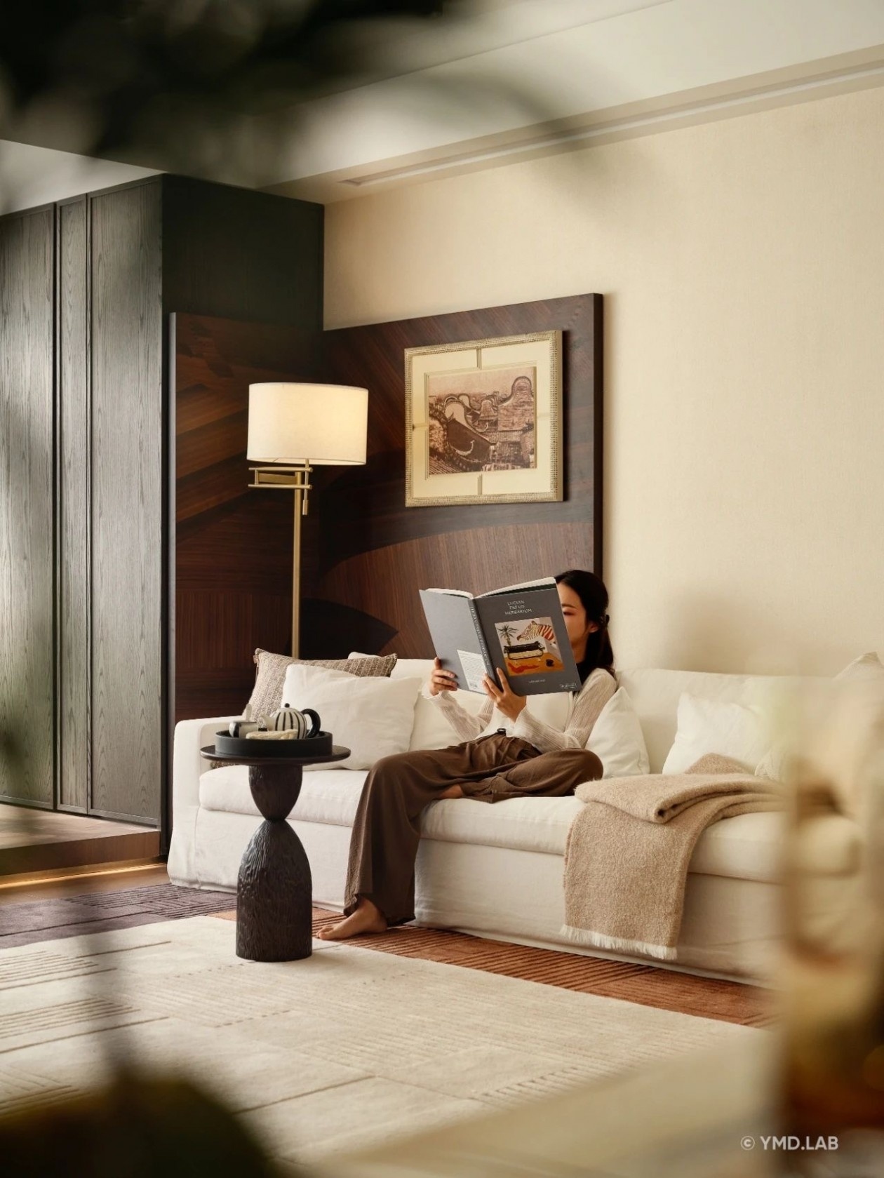 东莞华润旗峰润府120㎡《和‘班味’断交》| 上海岳蒙设计-35