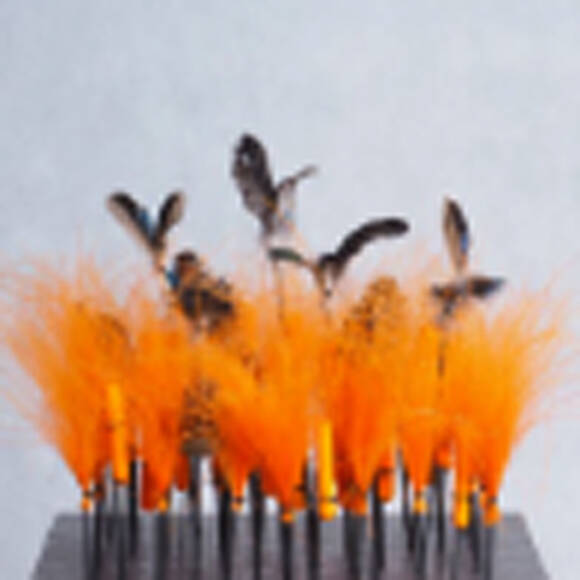 室内装饰组合“节日烟花”丨匈牙利花艺设计师加博尔·纳德-23