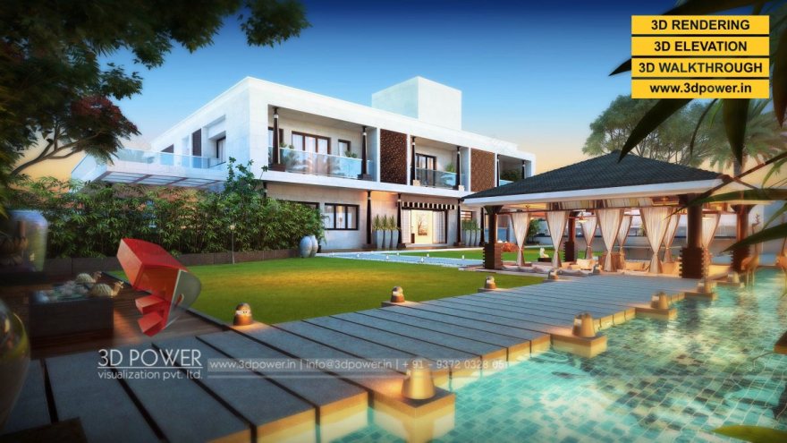 3d bungalow designs best architectural rendering services-16