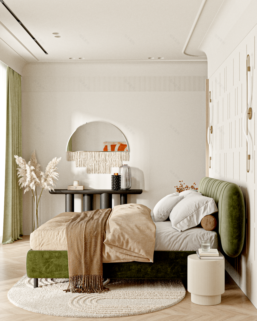 欧式二居室室内设计丨Attico Interiors-25