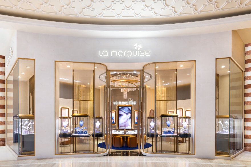 La Marquise Showroom 钻石般的奢华设计丨阿联酋迪拜丨DESIGNSMITH-20