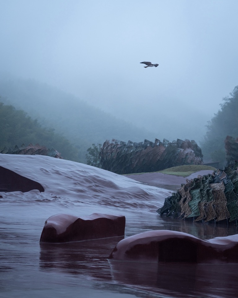 窑湖小镇飞鸟剧场丨中国无锡丨goa大象设计-47