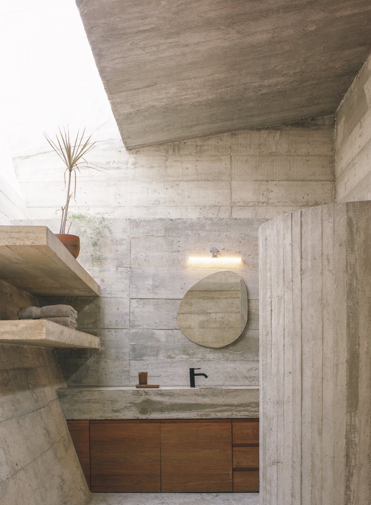 墨西哥野蛮主义住宅丨Ludwig Godefroy Architecture-16