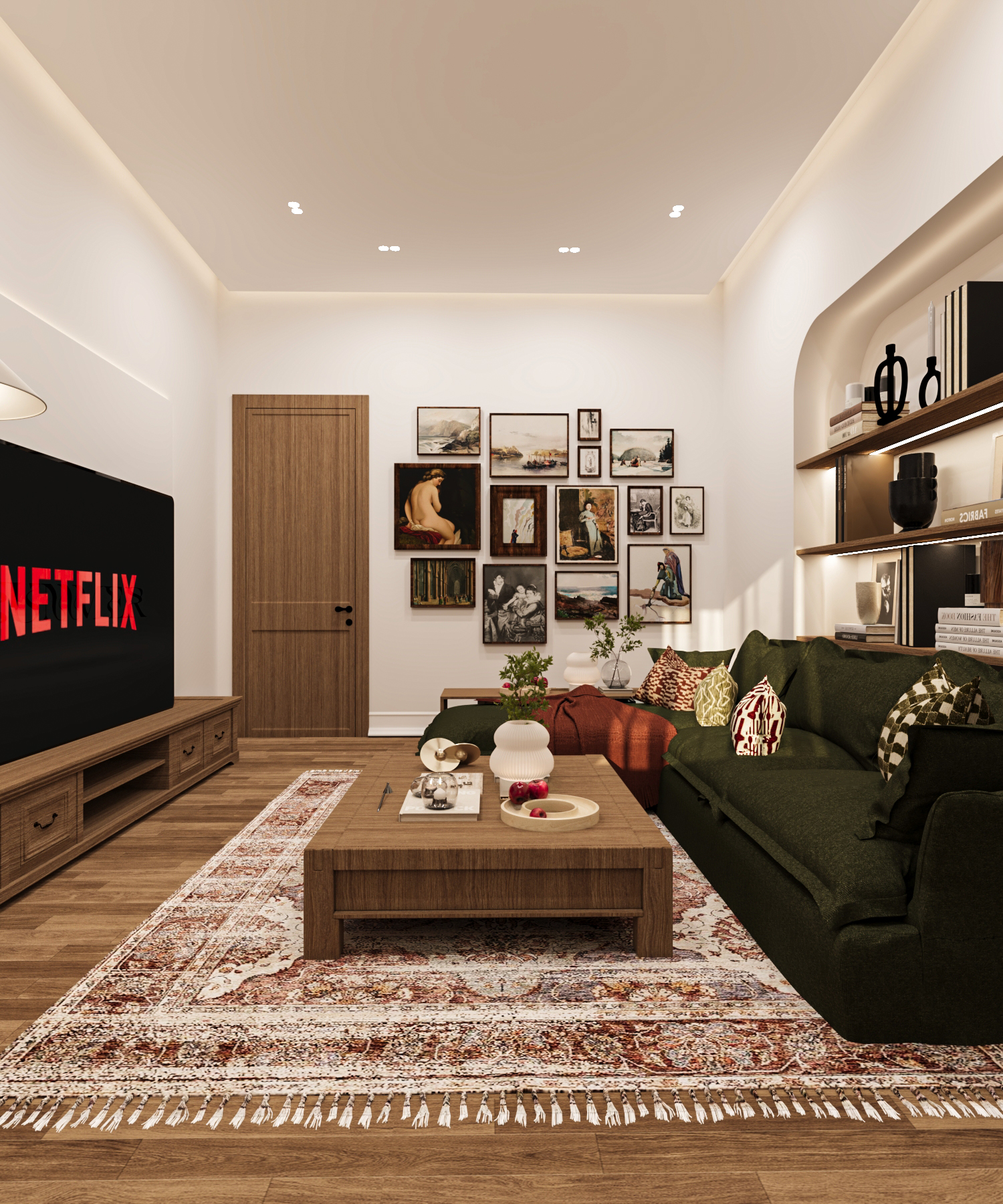 American living room-6