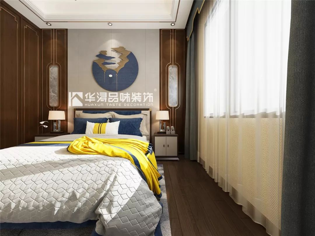 华浔·设计 | 泰州·华泽天下 300㎡新中式，山水意境，移步一景-64