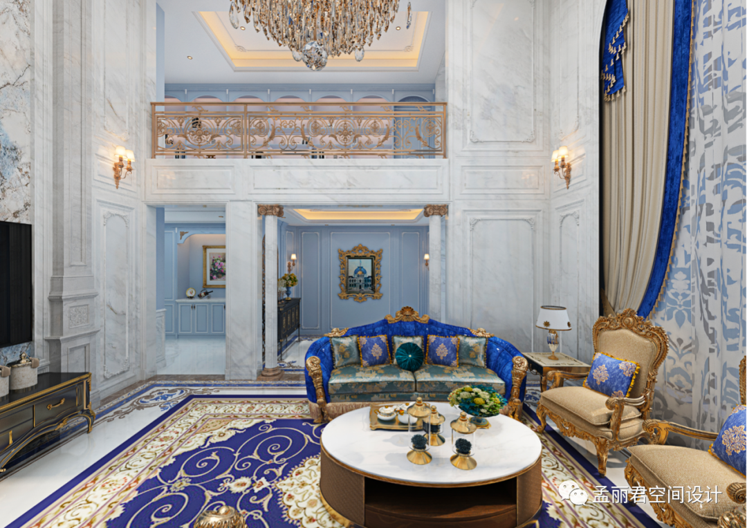 法式独幢豪宅 · 中润华侨城湖心岛二期别墅设计丨中国淄博丨孟丽君-21