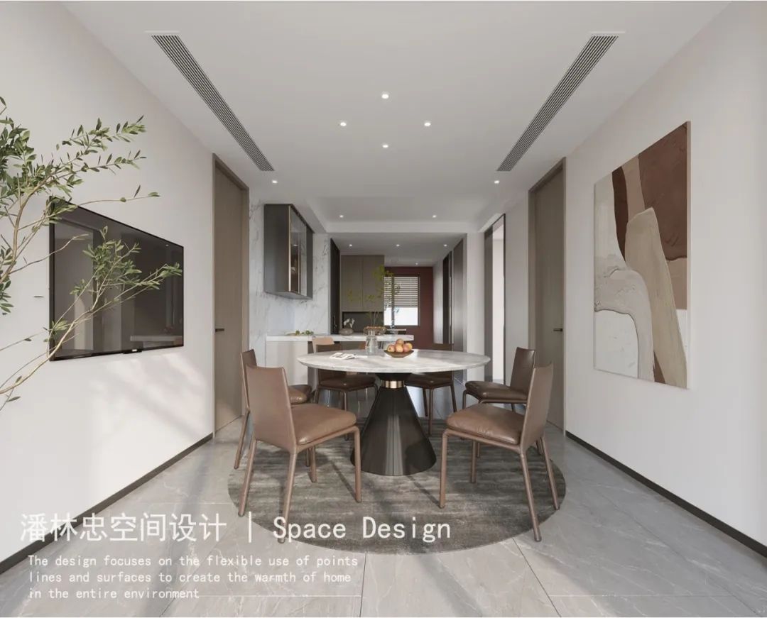 湖畔 180m²现代简约复式住宅丨中国湖州丨潘林忠空间设计-0