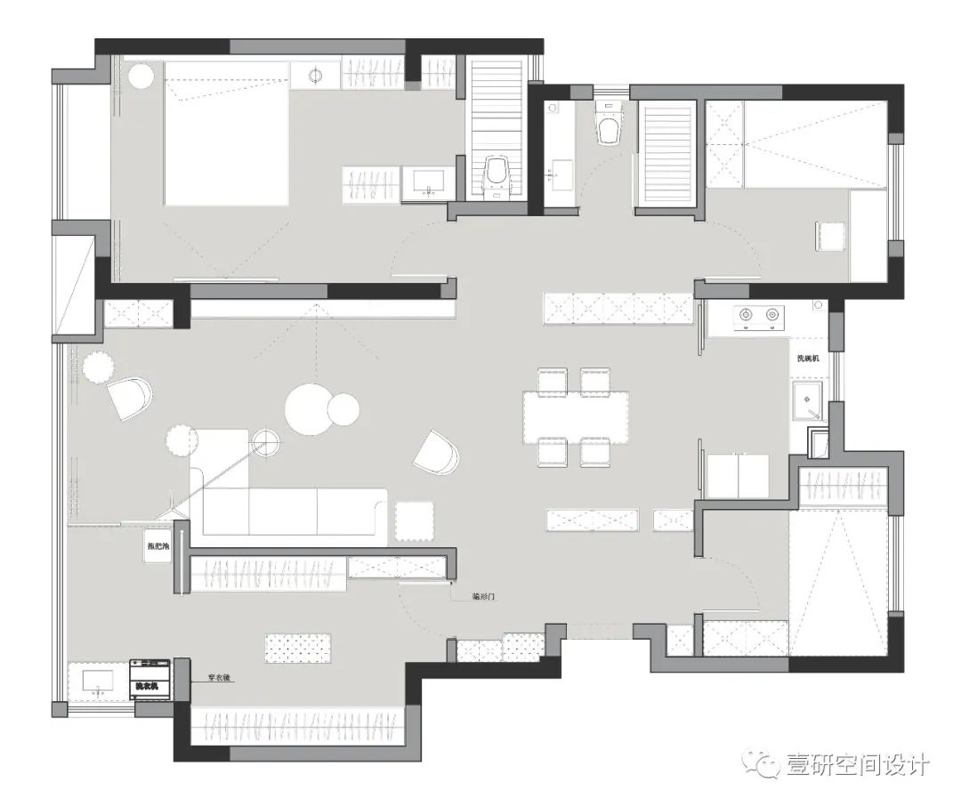 合肥中海世家 140m²原木系奶系空间设计丨中国合肥丨壹研设计-27