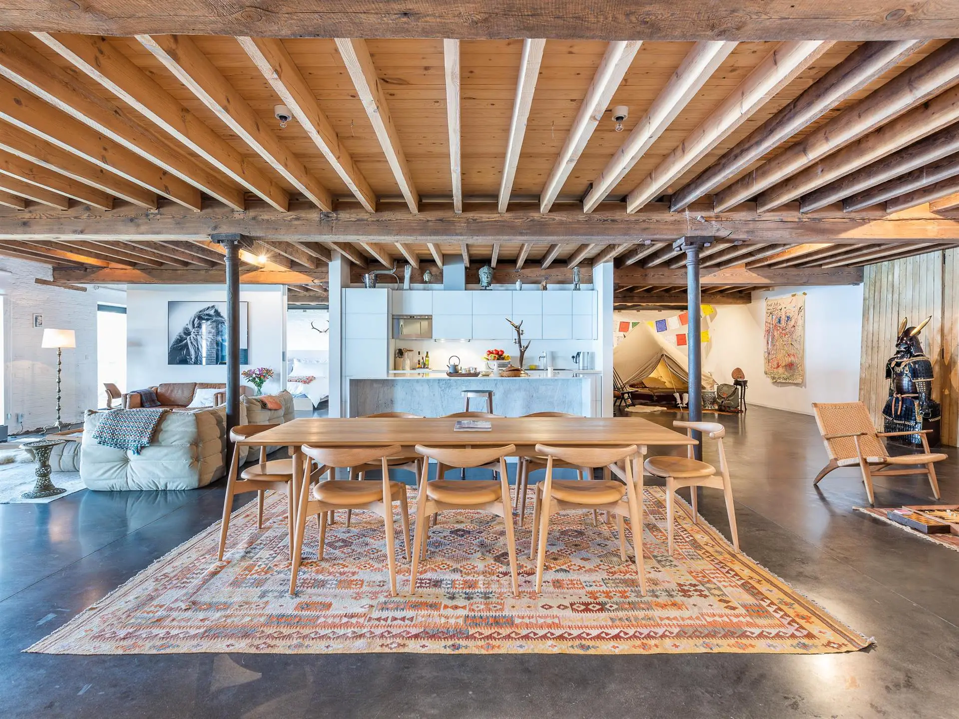 比利时布鲁塞尔工业风格 loft，复古与现代的完美融合-2