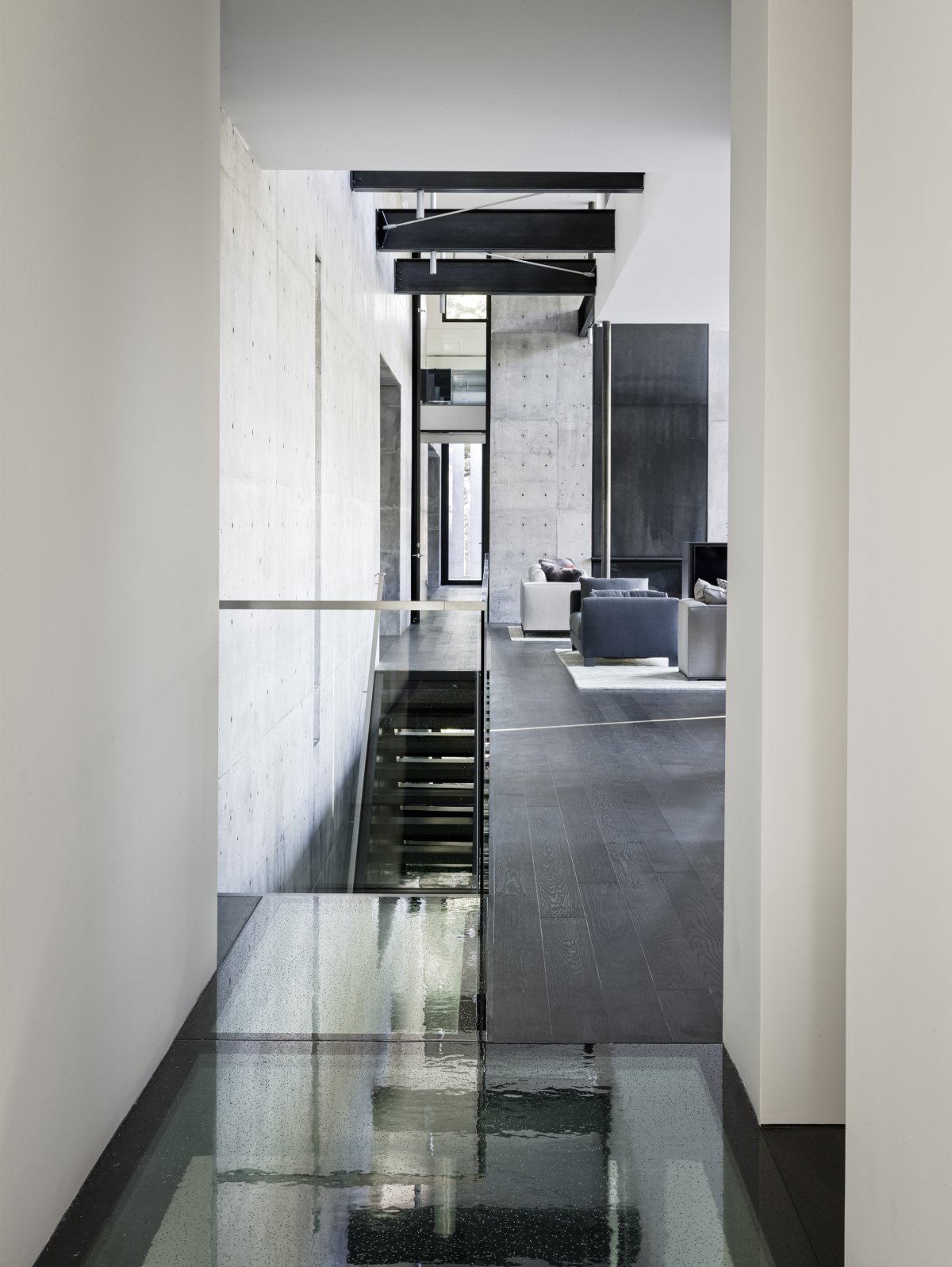 Creek House · 融入自然的混凝土与木材住宅丨Faulkner 建筑事务所-25