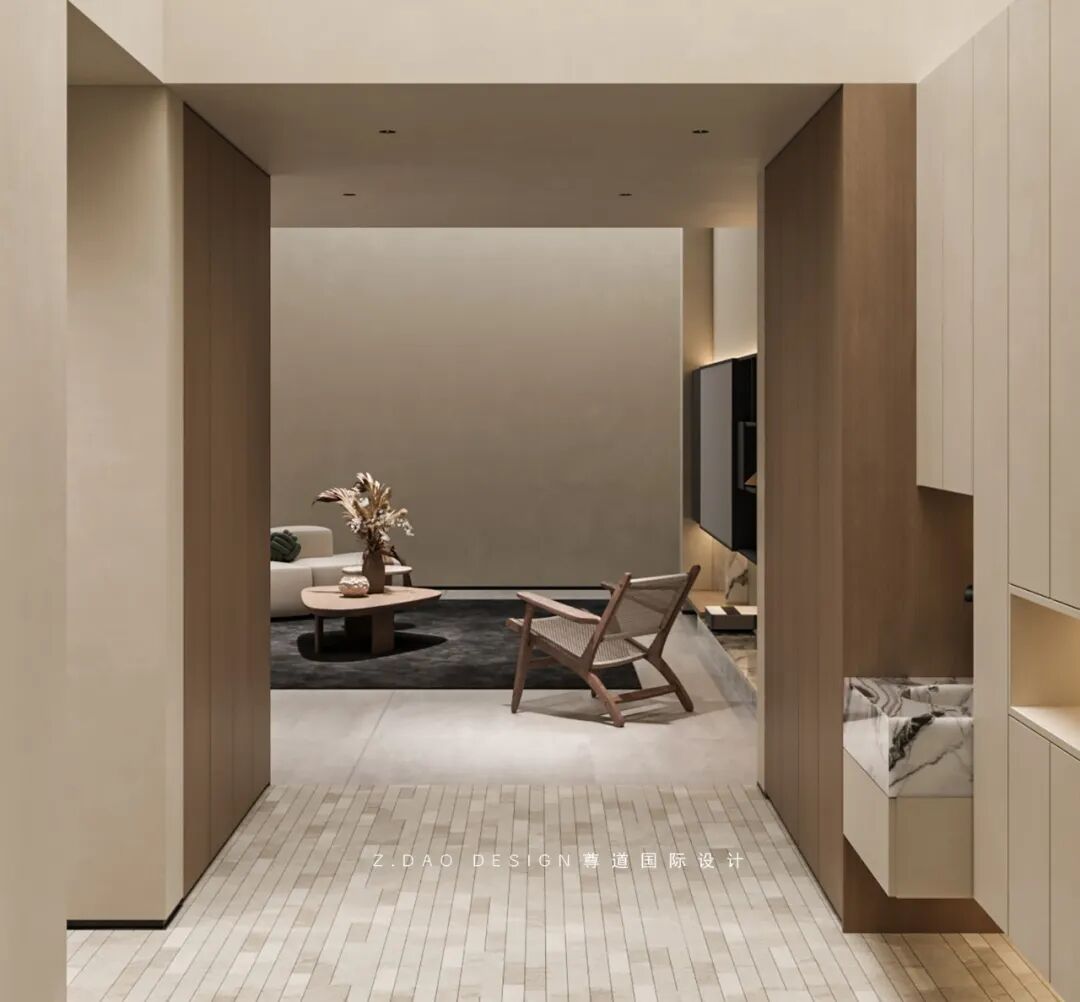 龙湖丽丰·西宸原著400㎡静奢风别墅（《喜 棠》）丨尊道国际设计-24