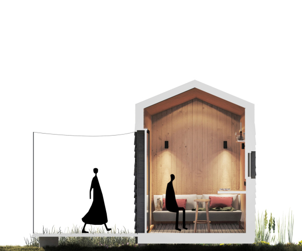 Избушка волонтера（志愿者小木屋）丨АРХДВОР-54