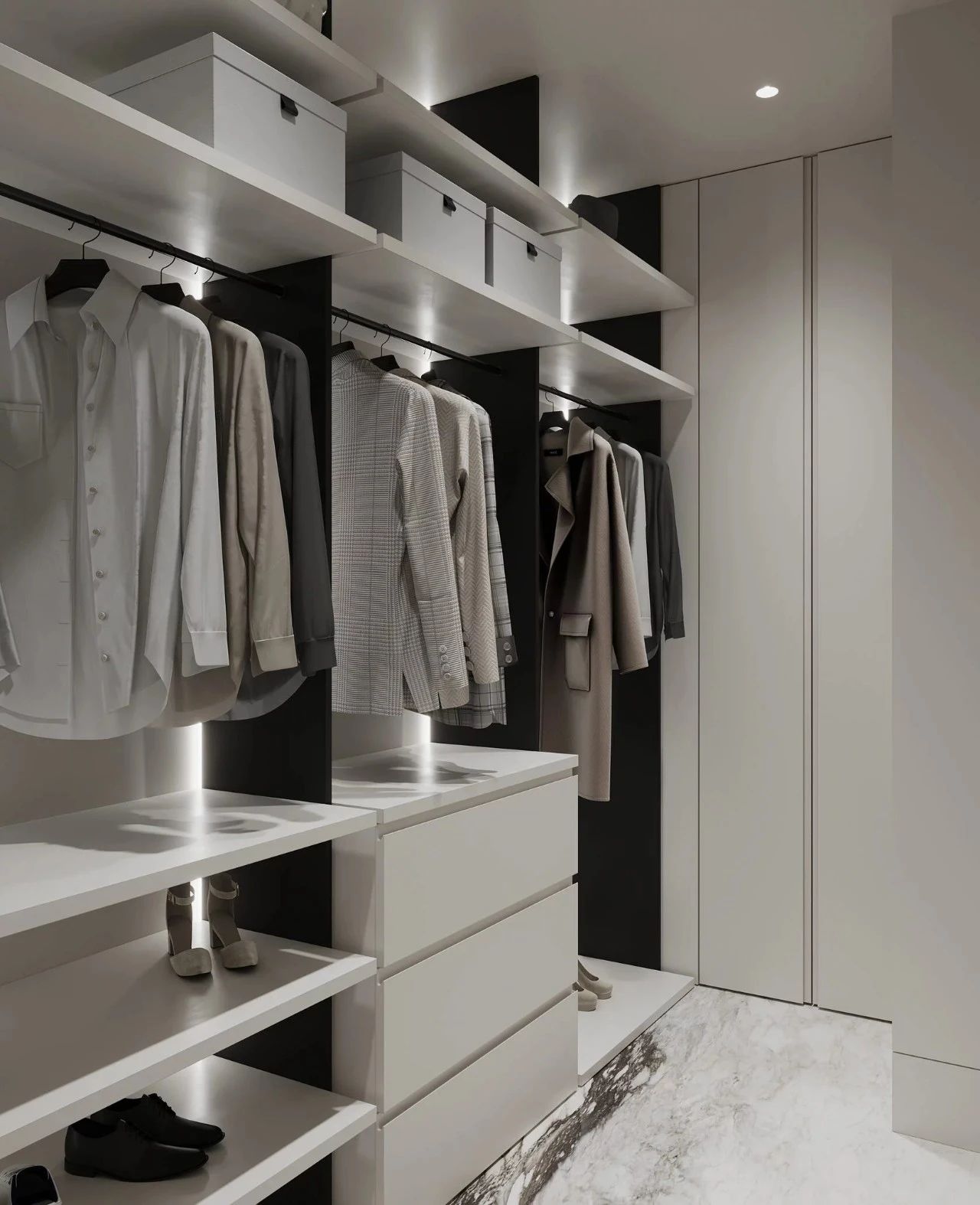 经典莫斯科住宅丨俄罗斯莫斯科丨BELOUSOVA INTERIOR DESIGN-98