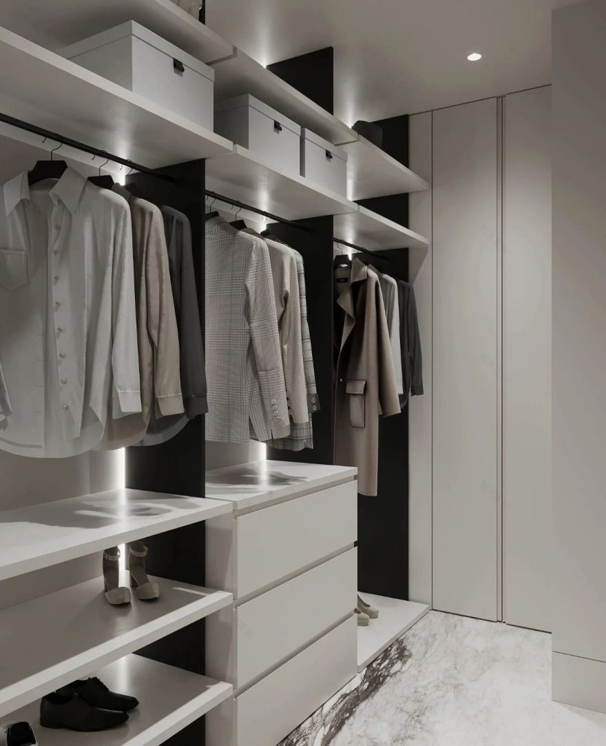 经典莫斯科住宅丨俄罗斯莫斯科丨BELOUSOVA INTERIOR DESIGN-98