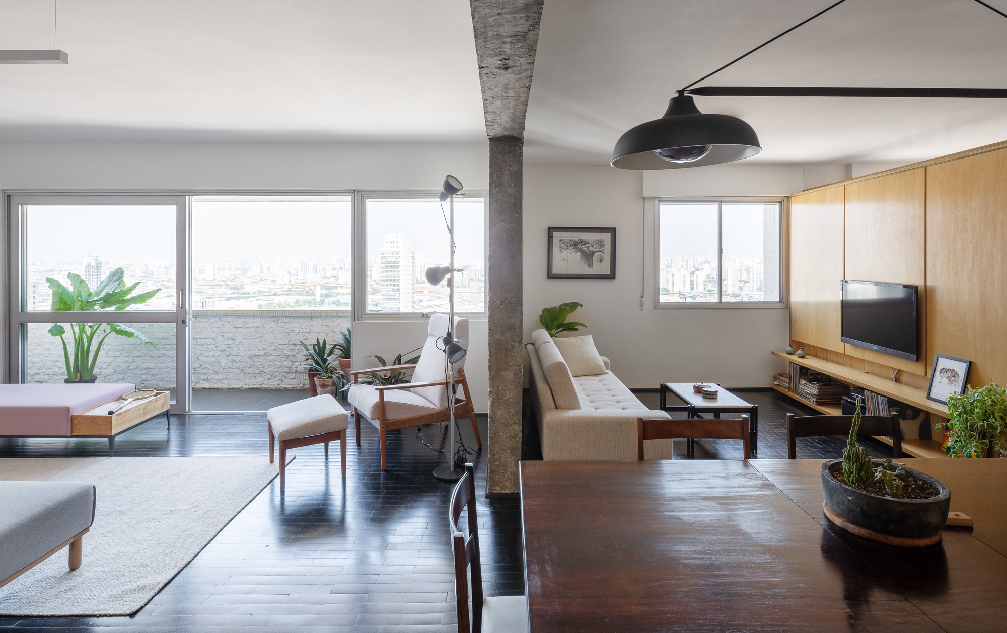 巴西 Mooca 社区 60 年代公寓的翻新之旅-22