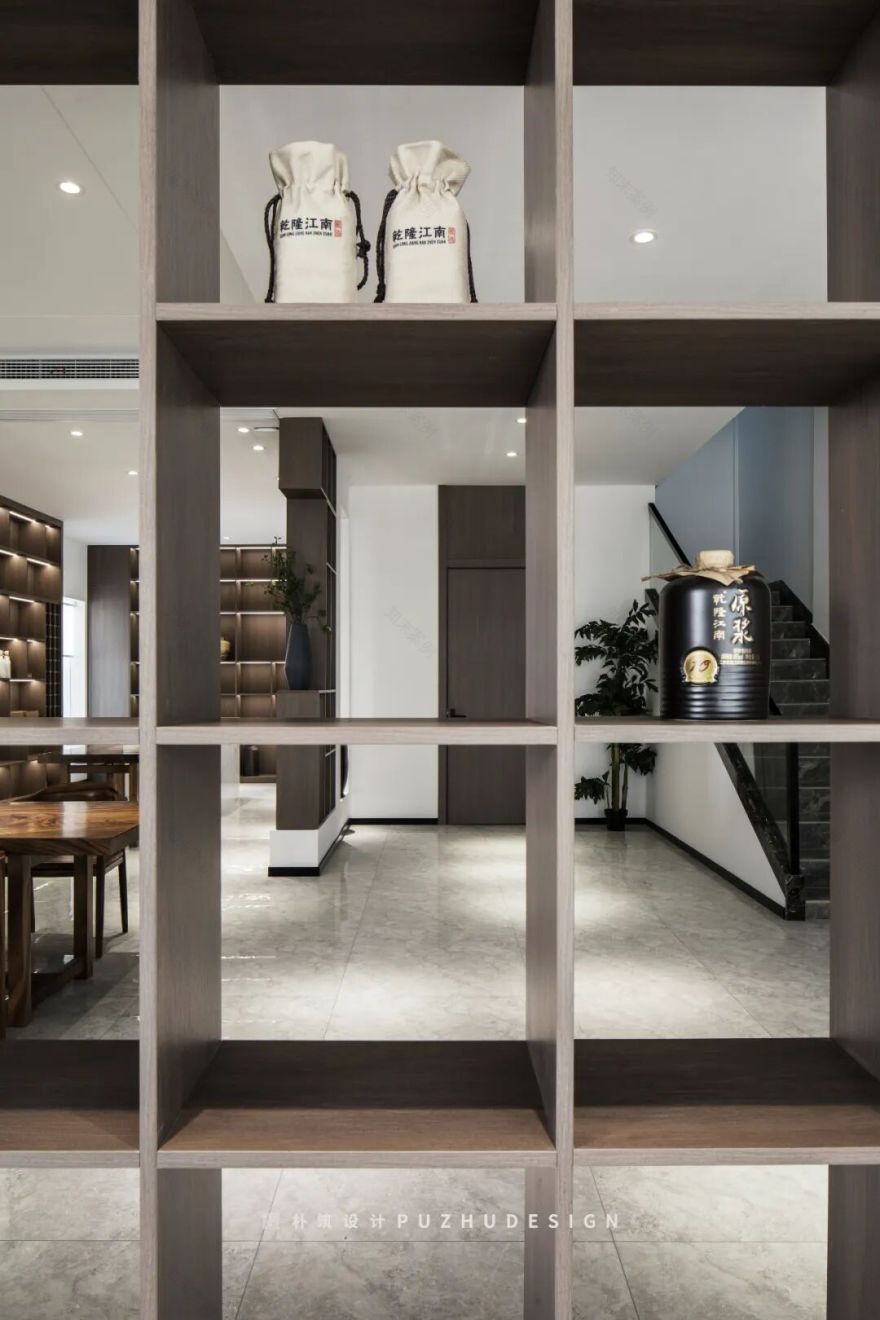 朴筑设计|现代中式,打造当代、精致的展示空间-14