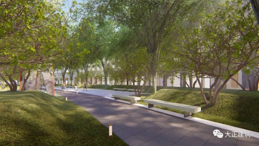 上海外国语大学附属杭州学校景观设计丨中国杭州丨大正建筑-37