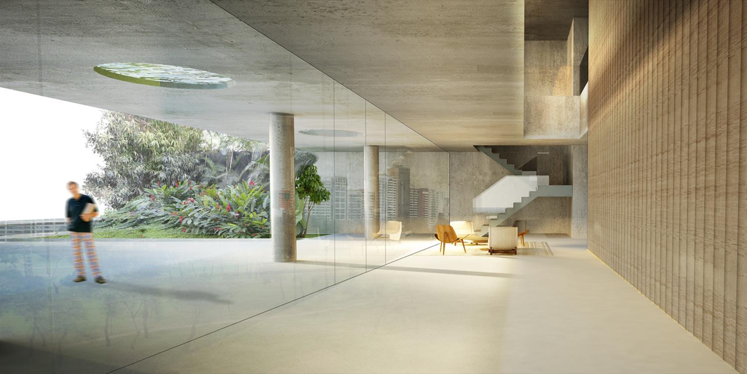 秘鲁利马住宅楼 | 木质与混凝土的完美融合-5