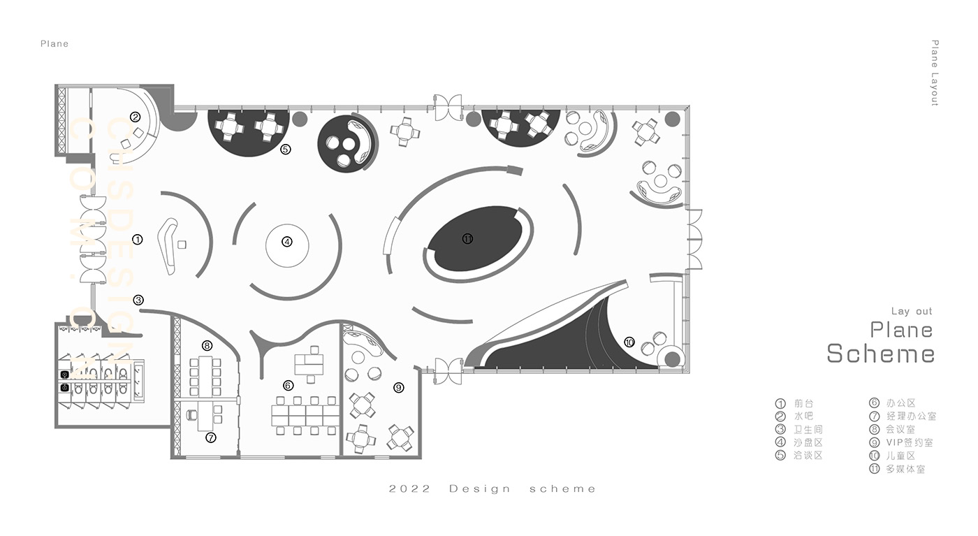 曲线海洋·售楼中心设计丨超前创意设计-27