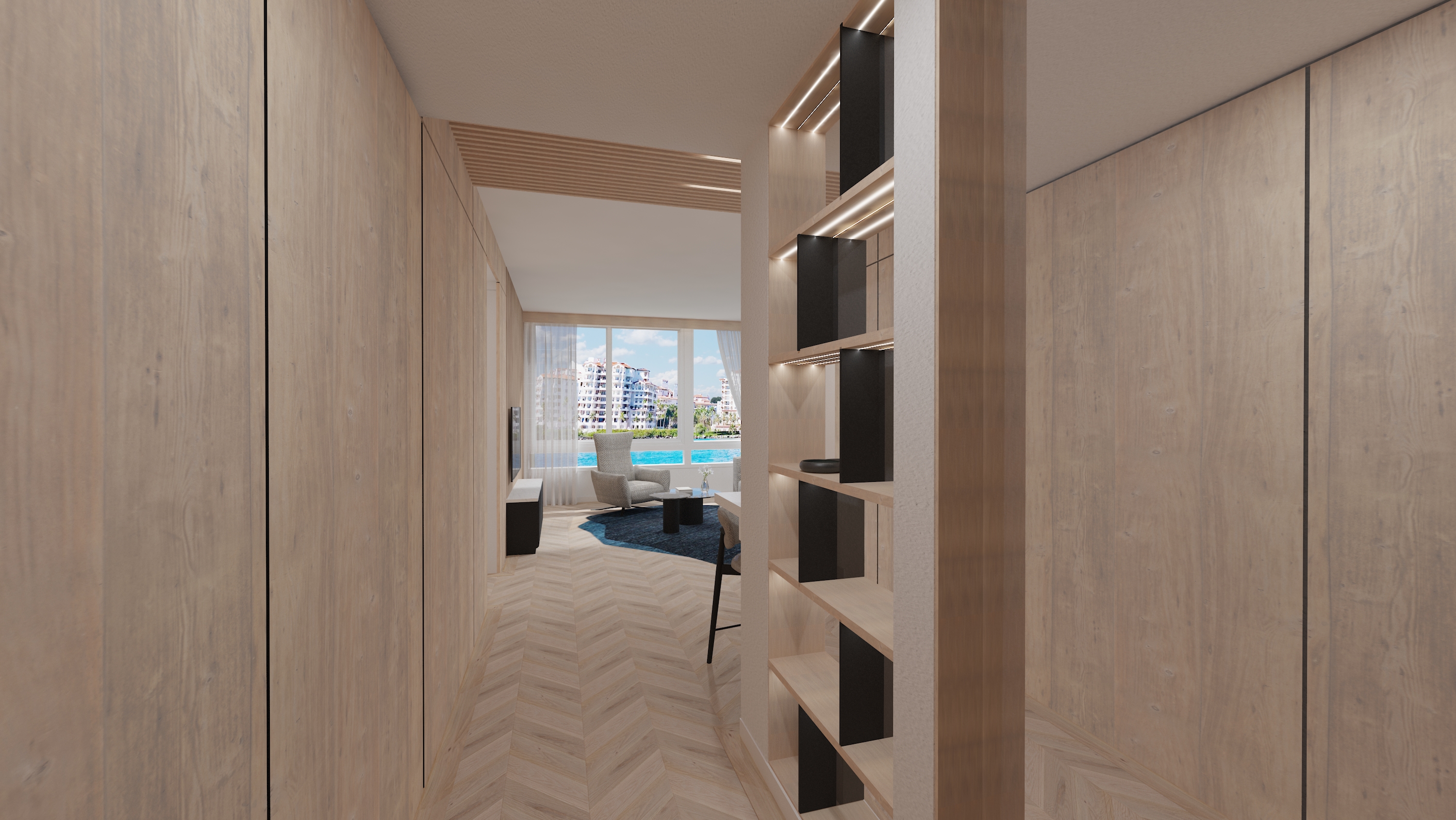 点道400号公寓丨美国迈阿密丨Diliberatore-8