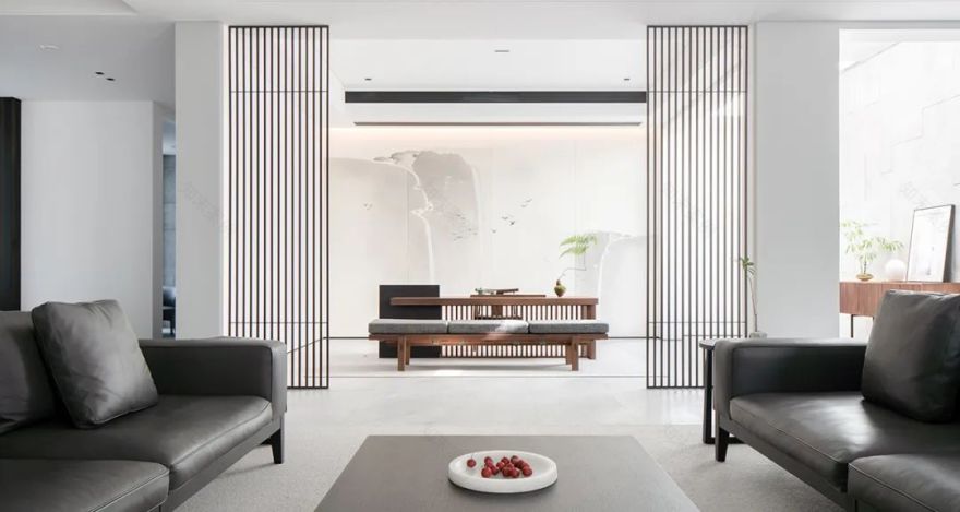 临湖一墅 · 自然诗意的宜居空间丨洛斌设计-65