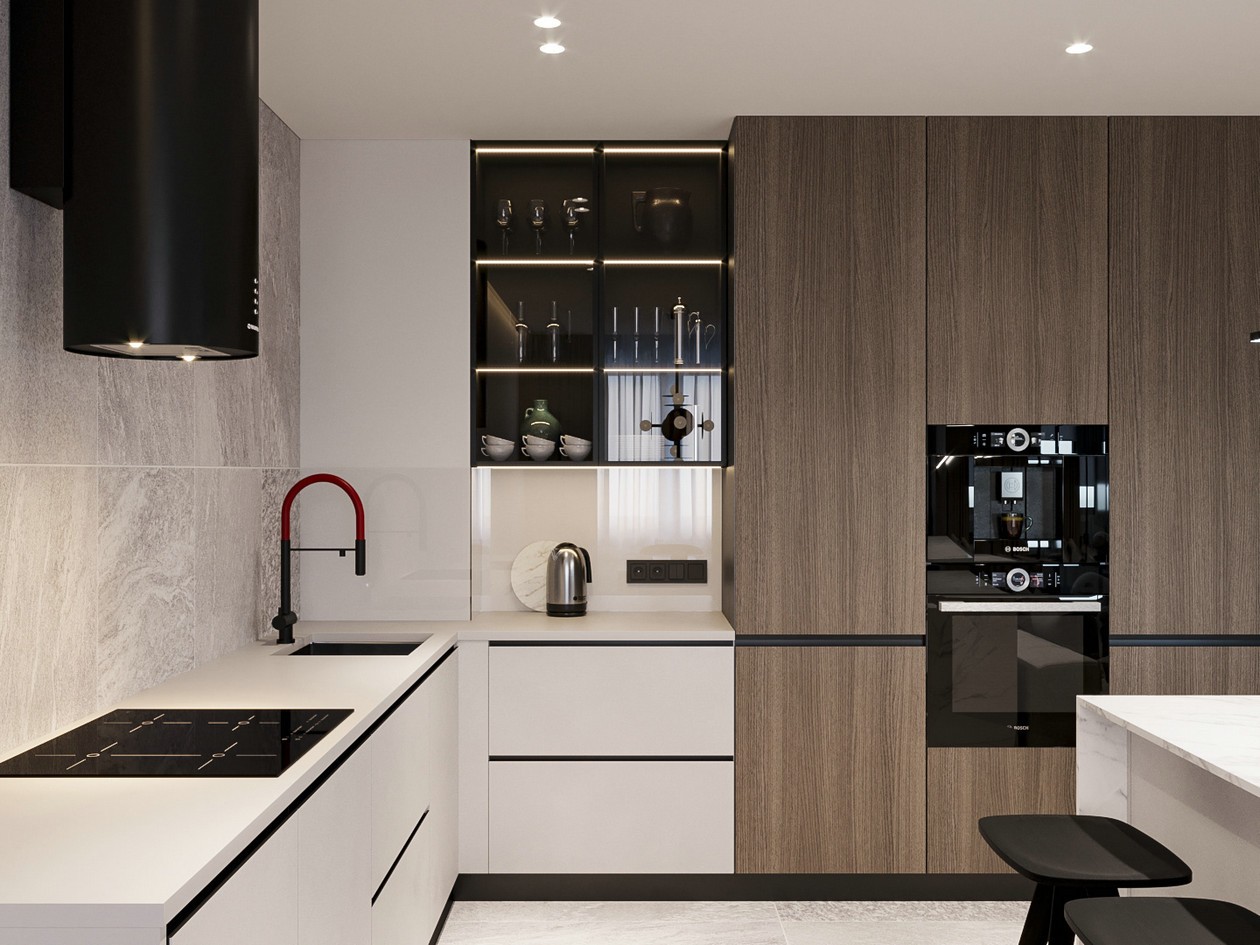 灰色系简约风公寓 既纯粹又有序的生活-9