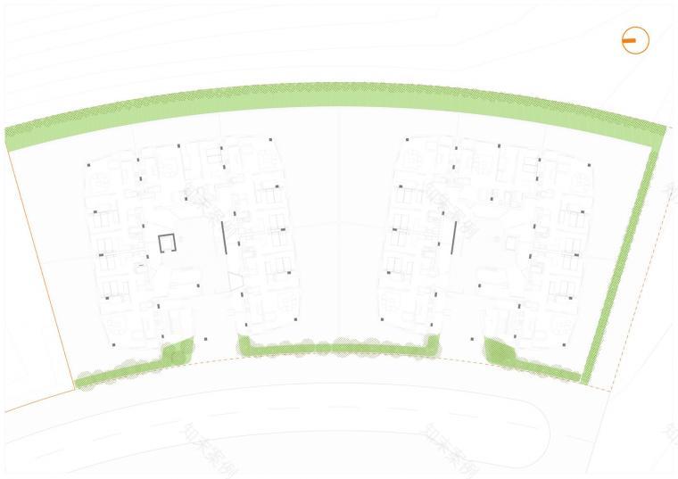 西班牙 58 VPO Torresolo 公寓楼——白色砖块与暗黑色铝材的现代居住建筑-39