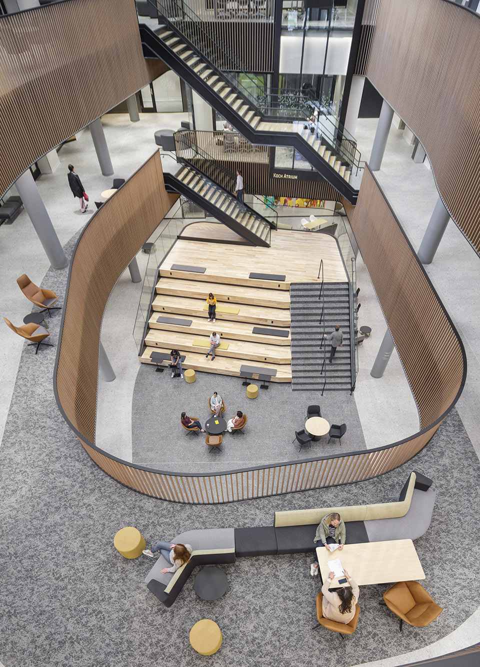 威奇托州立大学巴顿商学院 – 伍尔西楼丨美国威奇托丨Gensler-44