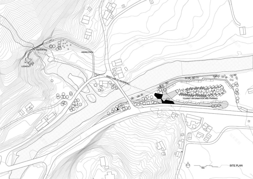 挪威 Steinsdalsfossen 瀑布景区建筑-46