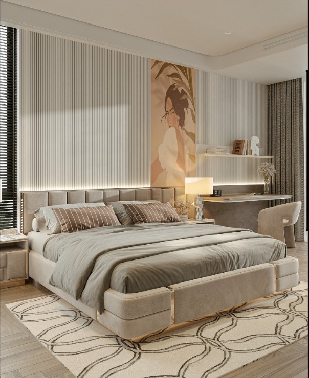 M A - Interior Design Bedroom Luxury - Cempaka Putih-5