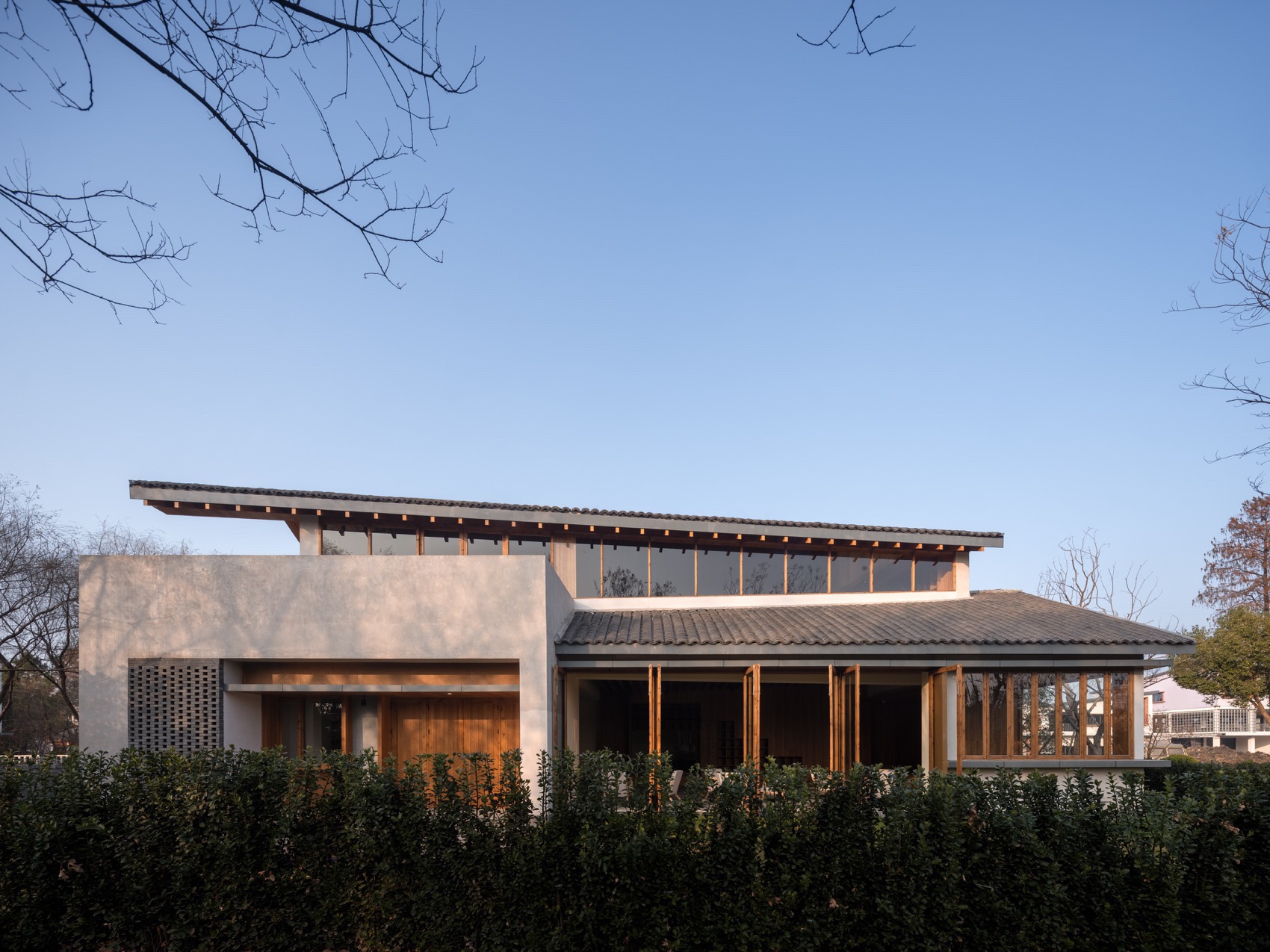 龙南村伯鸿书屋，浙江桐乡 / 森上建筑-11