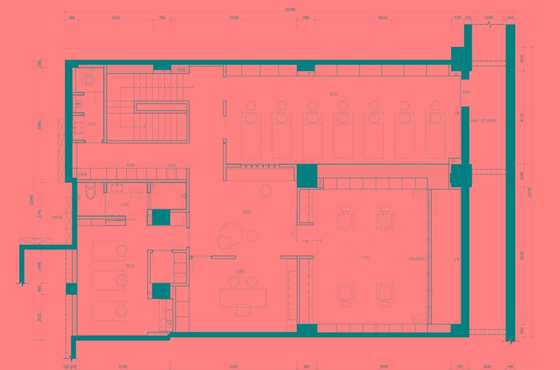 非凡理发店 | 场景体验与商业空间完美结合-71