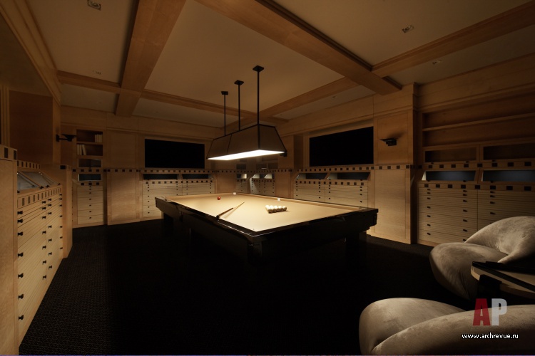 郊区现代风格住宅室内设计-74