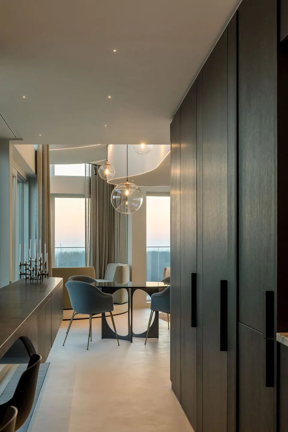 比利时克诺克复式顶层公寓室内装修丨Architects Claerhout  Van Biervliet-27