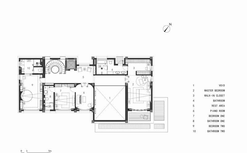 新浦江城十号院现代轻奢别墅设计-35