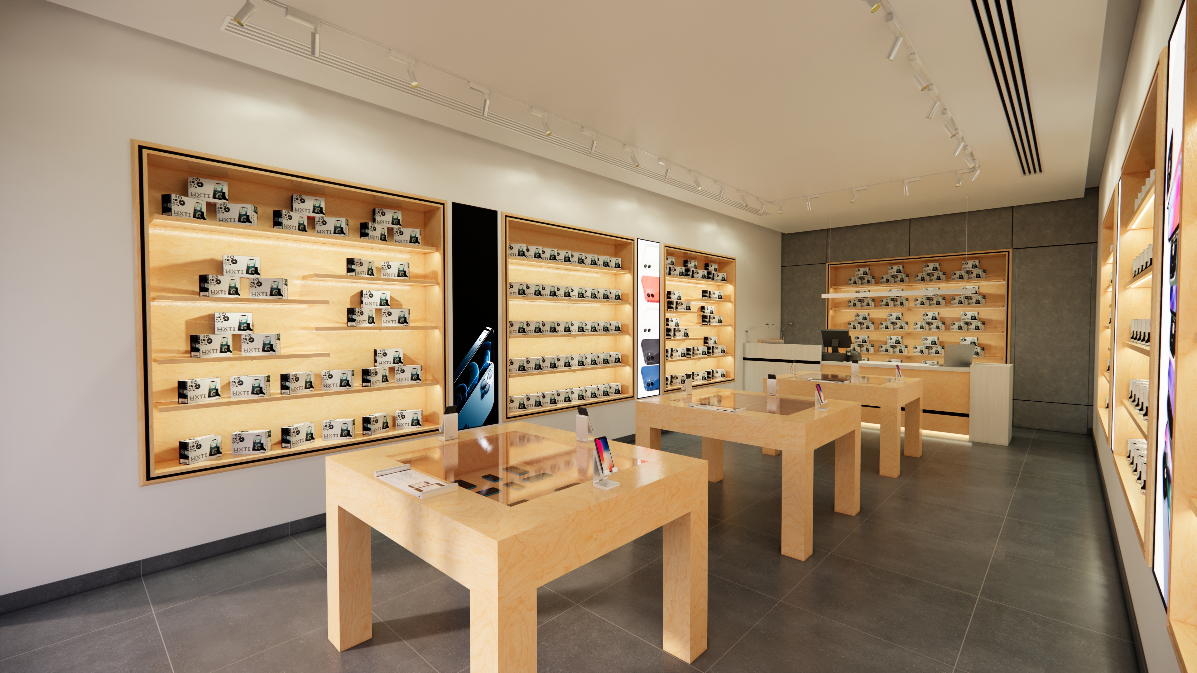 Mobile Shop Design-12