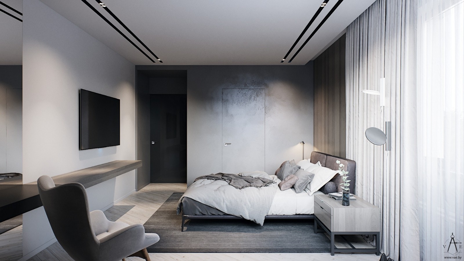 240㎡白俄罗斯现代风独立住宅  VAE设计-29