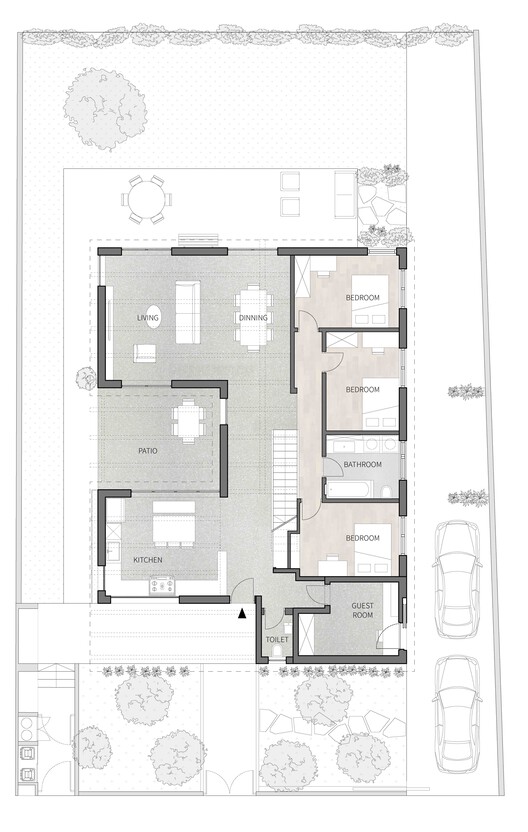 特拉维夫阳光庭院住宅设计丨以色列特拉维夫-6