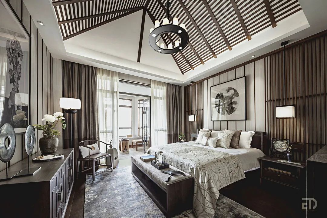 建业比华利庄园别墅样板房设计丨中国新乡丨戴勇设计研究室-35