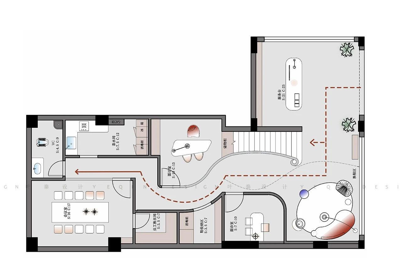 叶秦设计 皮肤管理中心丨中隆建业（设计团队:叶秦组设计）-46