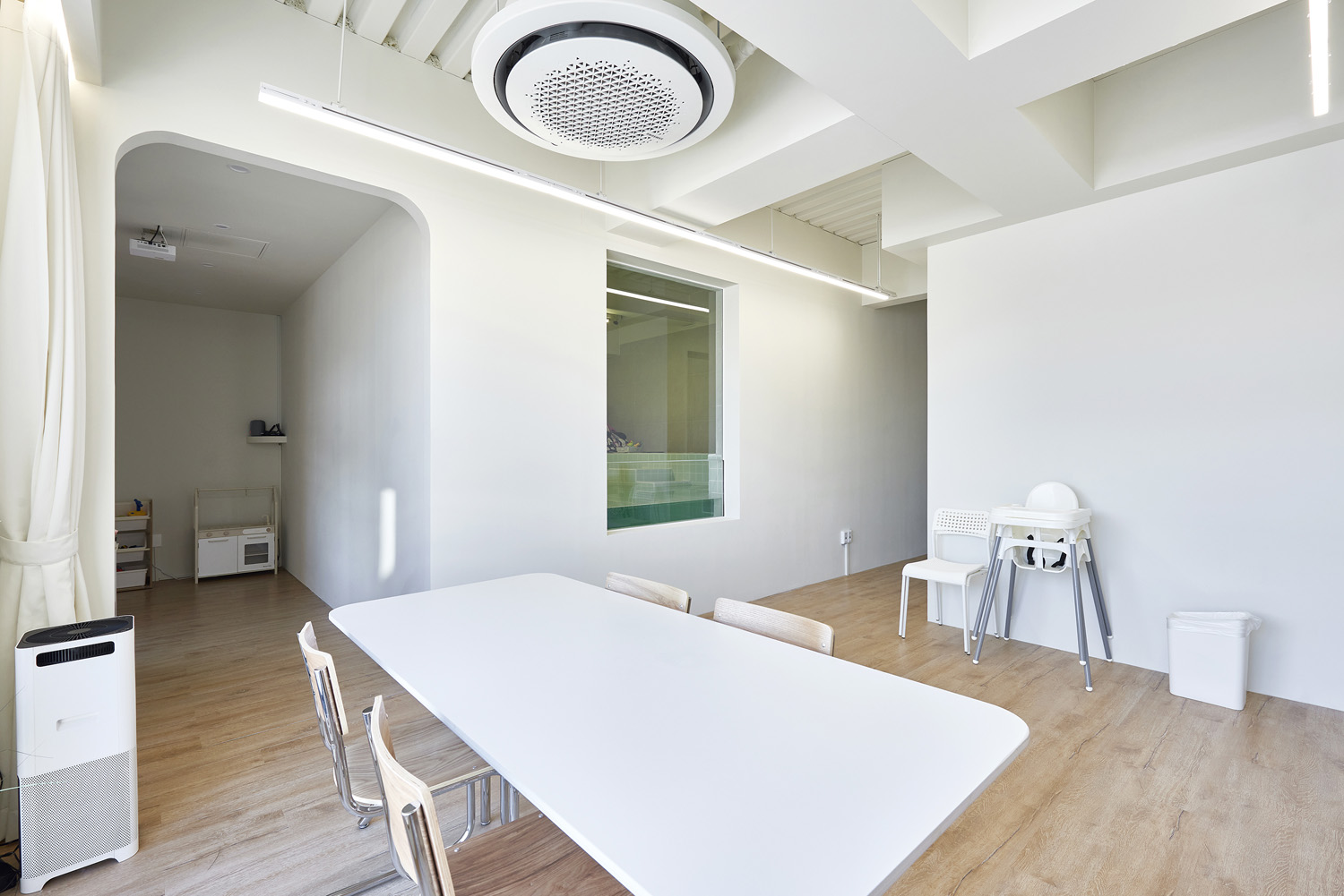 简约白与原木的 67 平亲子公寓-14