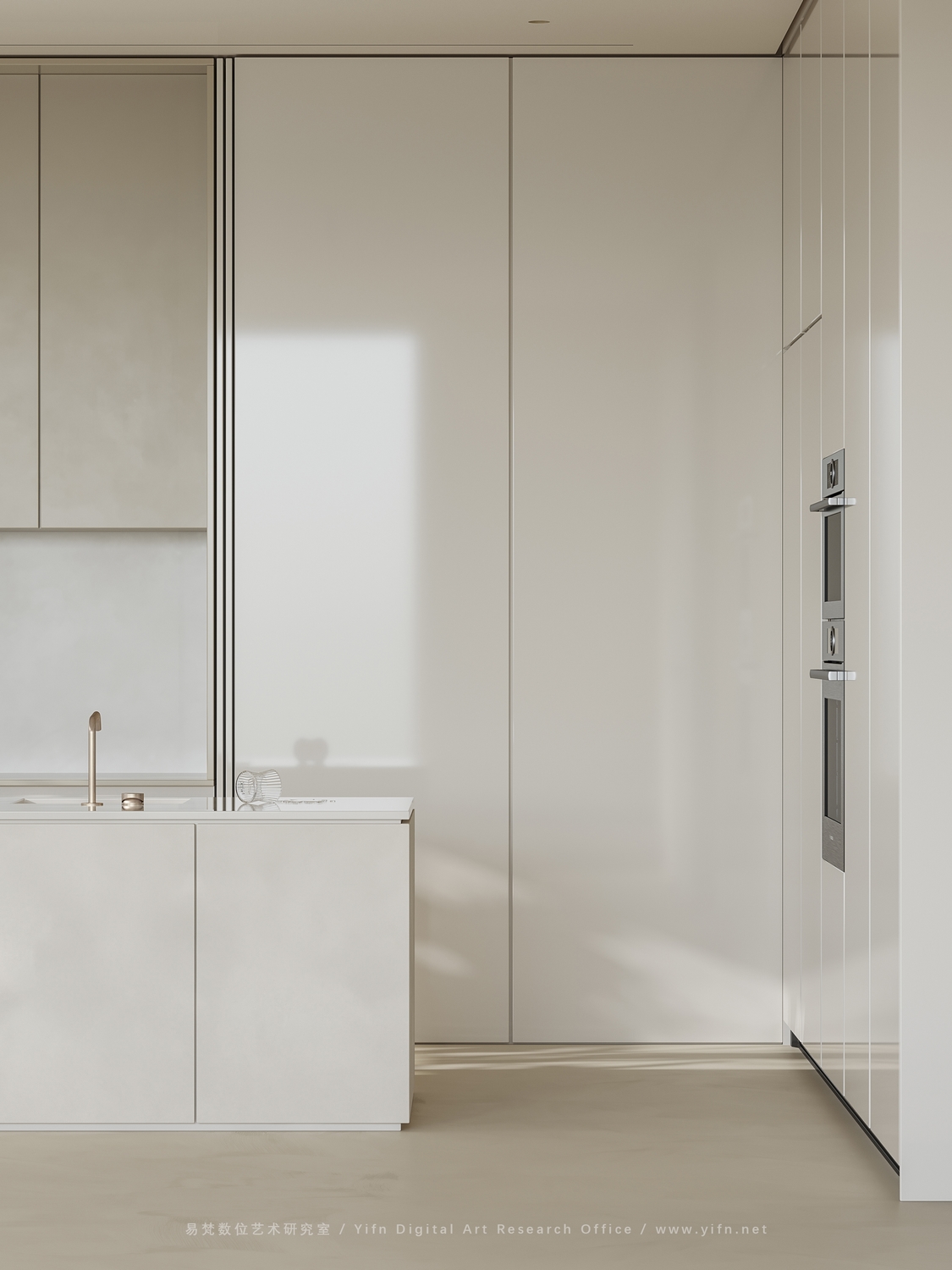 现代奶油风住宅|易梵视觉-13