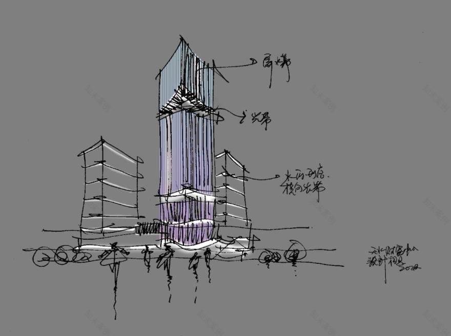 凯顺腾精品业绩【天水中深·财富中心建筑照明设计】-33