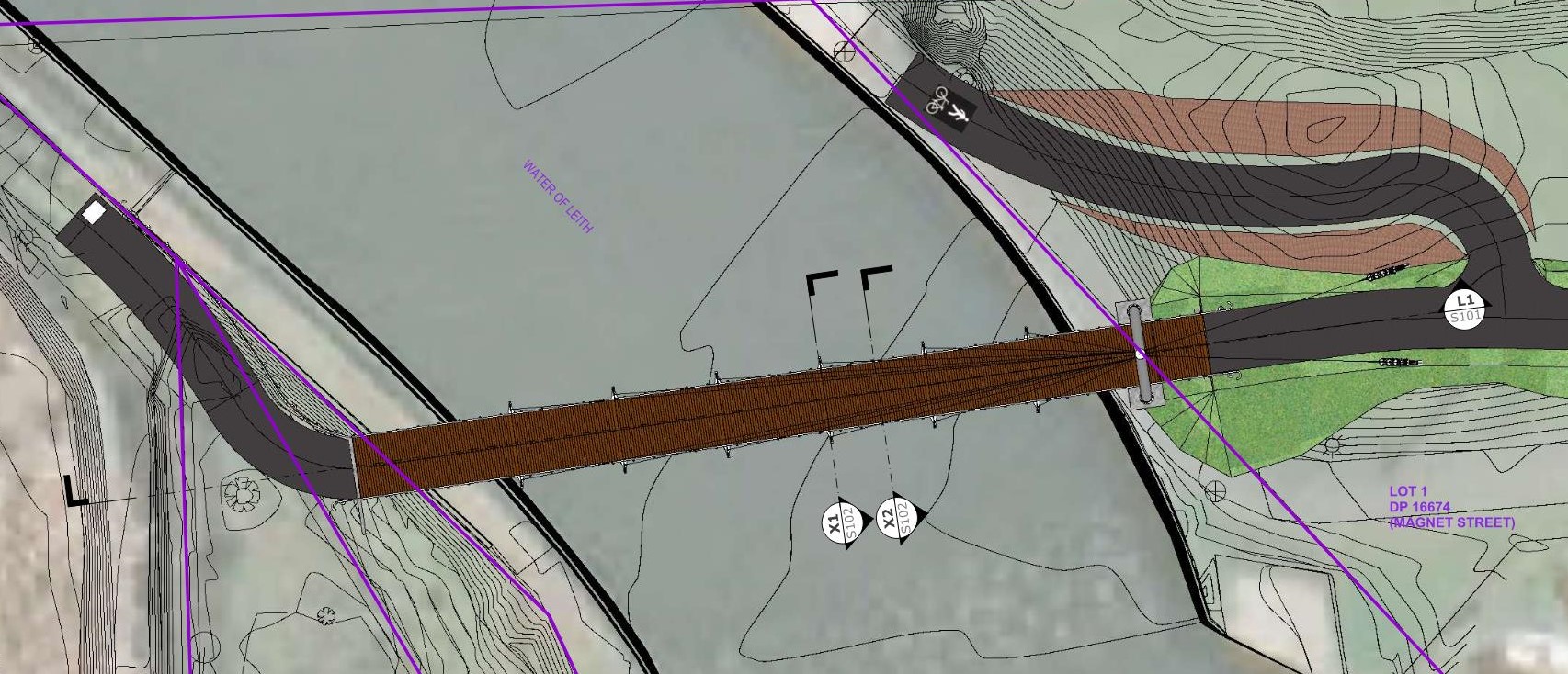 Water of Leith Cable Stayed Footbridge | DC Structures Studio-23