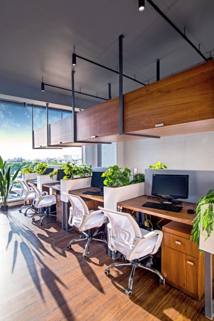 低成本且氛围宜人的办公空间设计丨印度丨Chirag Raj Design Studio-26